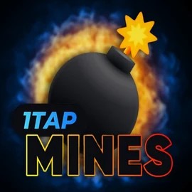 1Tap Mines game by Turbo Games – logo hosted on Casoola Casino