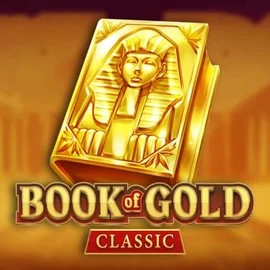 Logo of Book of Gold Classic from Playson at Casoola Casino