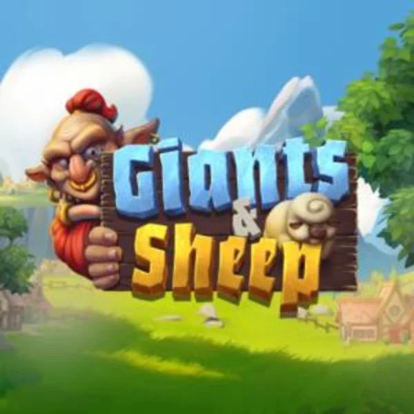 Giants and Sheep slot logo by Relax Gaming at Casoola CasinoGiants and Sheep
