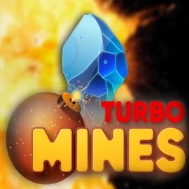 Turbo Mines game by Turbo Games – logo hosted on Casoola Casino